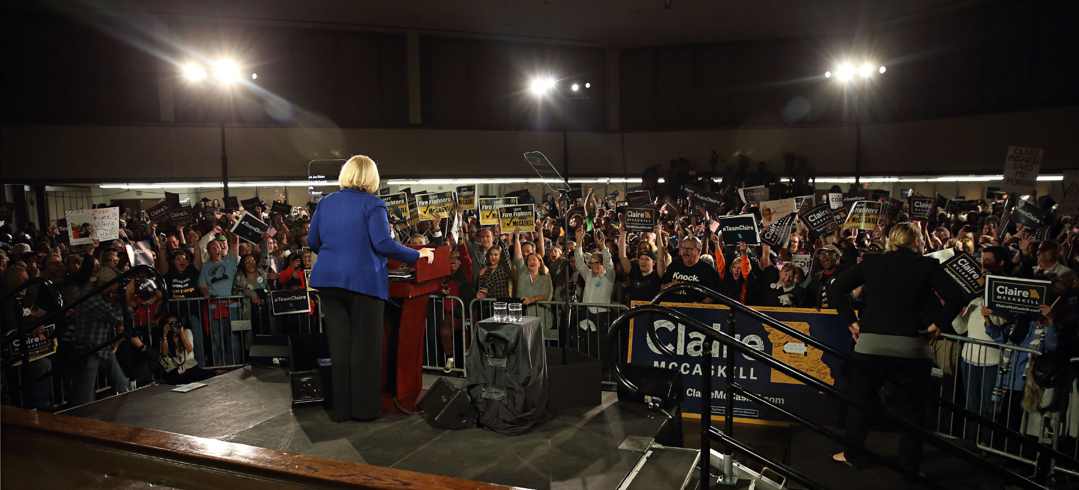 Joe Biden stumps for Claire McCaskill in St. Louis